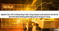 Nghiên Cứu Thị Trường Hàng Tuần: Vàng, Ripple và Broadcom Chuẩn Bị Bứt Phá Giữa Những Biến Động Kinh Tế Quan Trọng